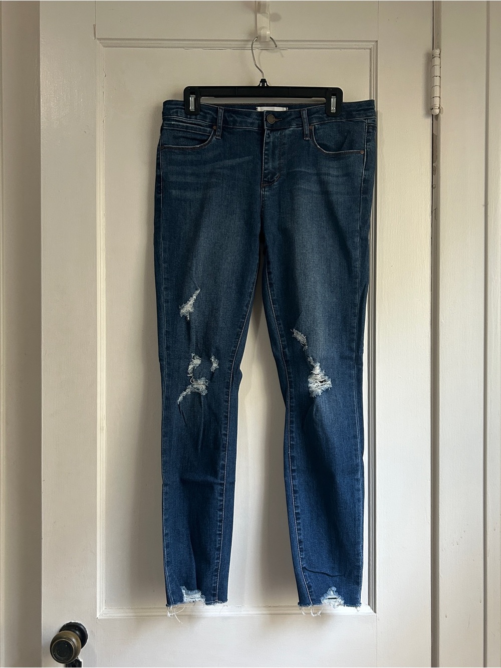 Women’s Articles of Society Dark Blue Distressed Women’s Jeans - Size 29